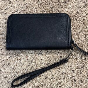 Black Wristlet Wallet
